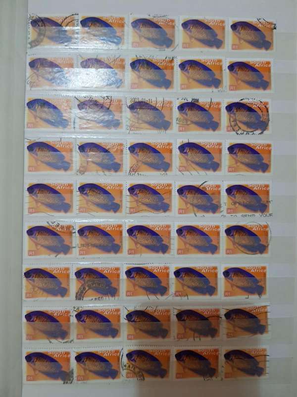 RSA STAMPS WITH SOME VERY GOOD POSTMARKS