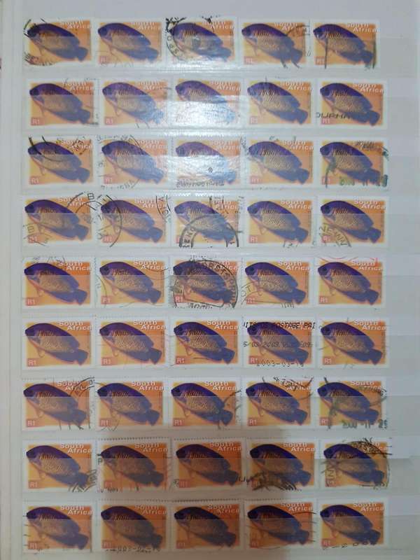 RSA STAMPS WITH SOME VERY GOOD POSTMARKS