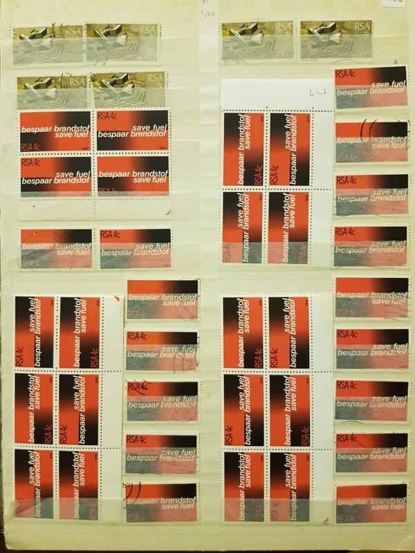 RSA STAMPS USED (BID PER PAGE ,1 BID FOR ALL )
