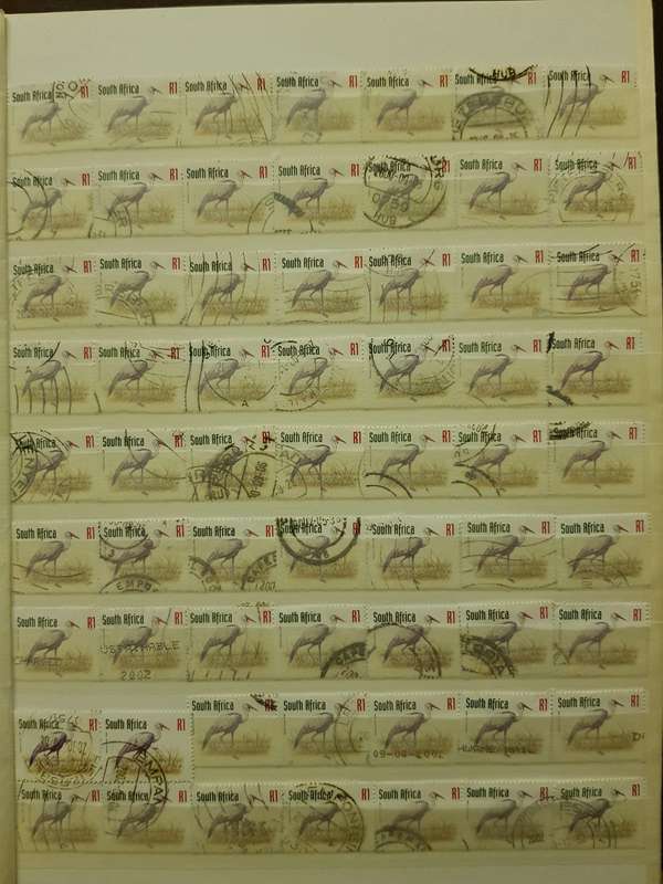 RSA STAMPS USED (BID PER PAGE ,1 BID FOR ALL )