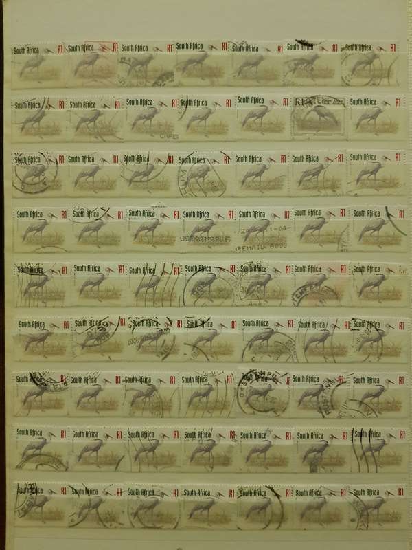 RSA STAMPS USED (BID PER PAGE ,1 BID FOR ALL )