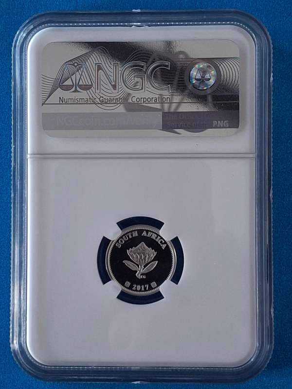 PF69 - 2017 Silver 2½ c (Tickey) - HEART TRANSPLANT