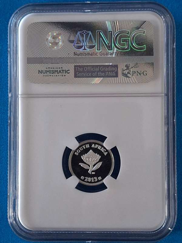 PF70 - 2013 Silver 2½ c (Tickey) - Class 35 PLAIN EDGE.