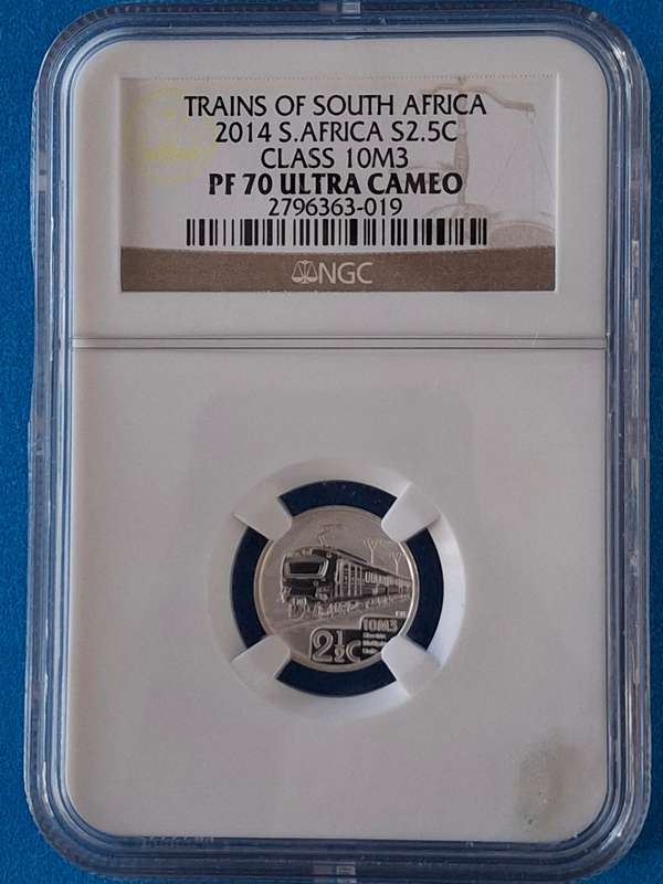 PF70 - 2014 Silver 2½ c (Tickey) - Class 10M3