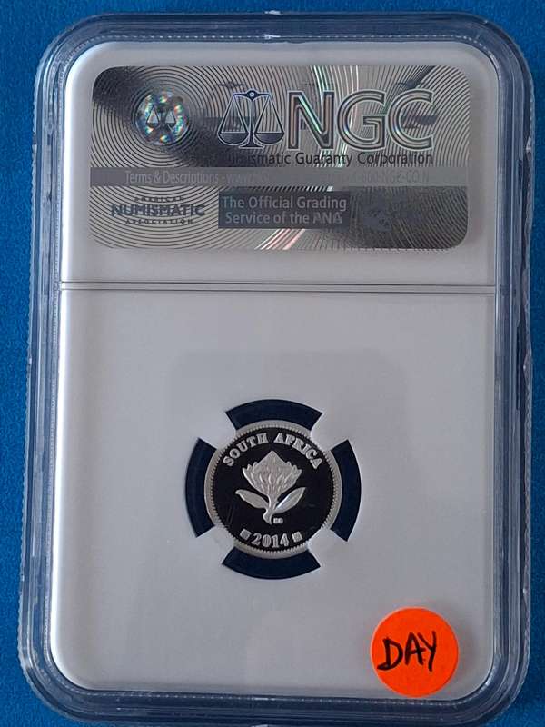 PF70 - 2014 Silver 2½ c (Tickey) - Class 10M3