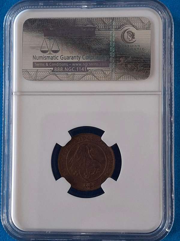 MS63BN - 1944 1/4 Penny (FARTHING)