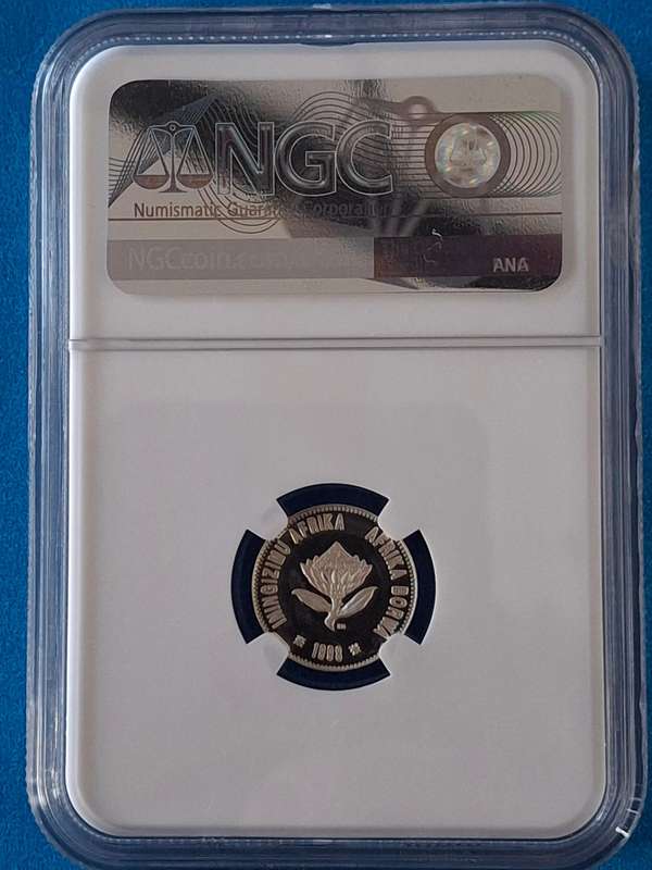 *** FINEST KNOWN ****  PF69 - 1998 Silver 2½ c (Tickey) - JACKASS PENGUIN
