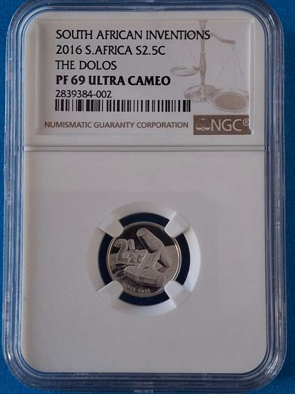 PF69 - 2016 Silver 2½ cents (Tickey) - THE DOLOS