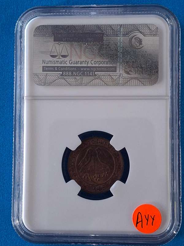 MS63RB - 1943 1/4 Penny (FARTHING)