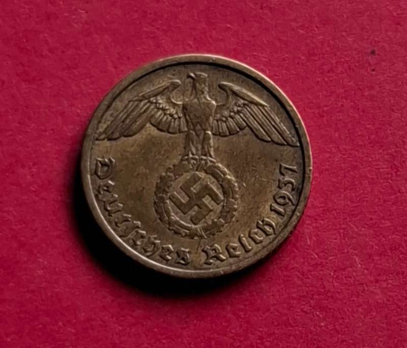 DEUTSCHES REICH 10 Reichspfennig 1937 A (Germany) - collectible condition!