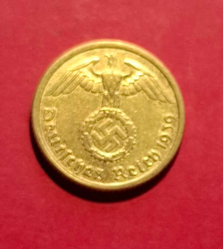 DEUTSCHES REICH 10 Reichspfennig 1939 A (Germany) - superb condition!! - Worth to be graded!