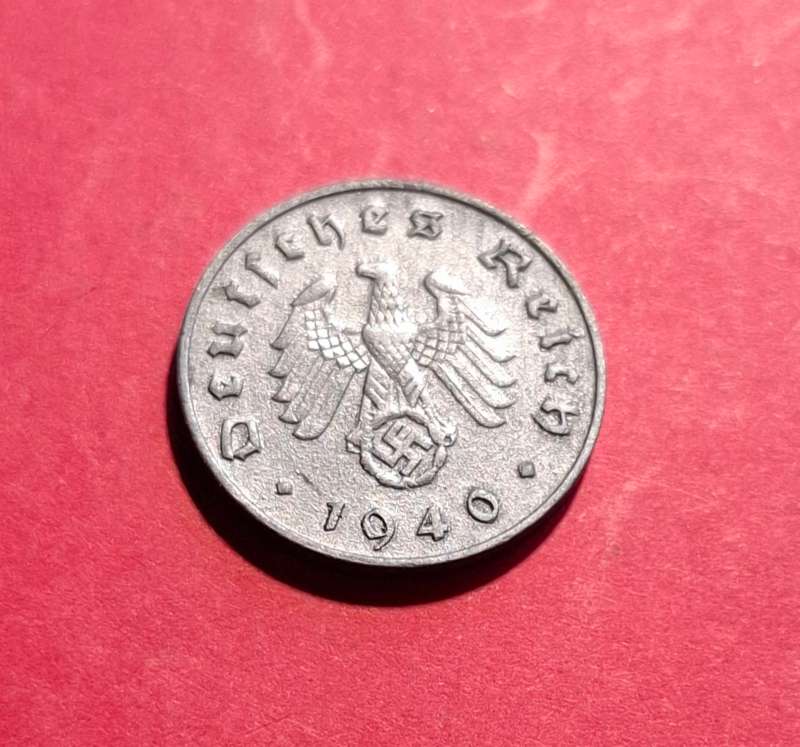DEUTSCHES REICH 10 Reichspfennig 1940 J (Germany) - superb condition!
