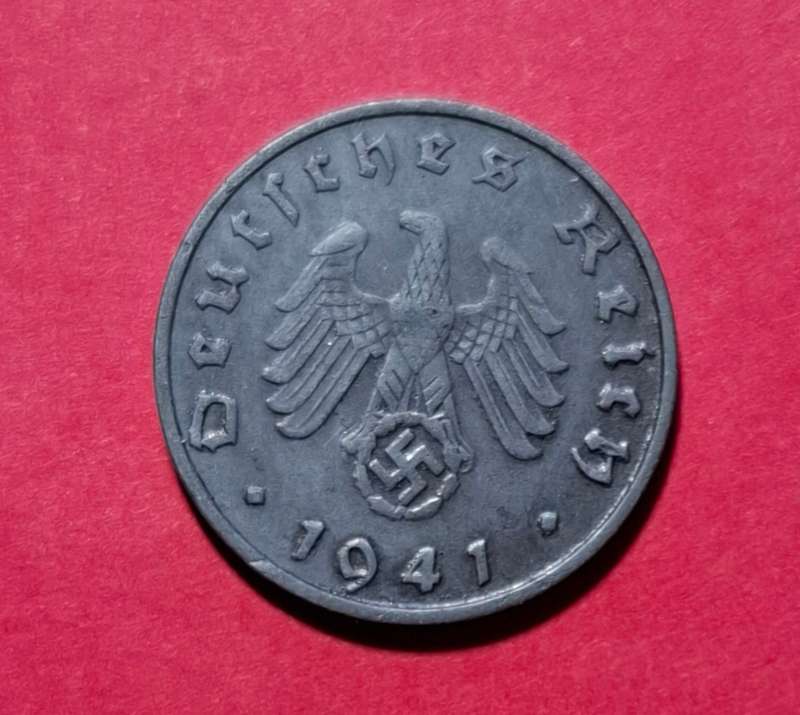 DEUTSCHES REICH 10 Reichspfennig 1941 B (Germany) - condition!!