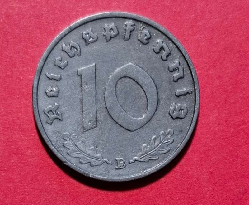 DEUTSCHES REICH 10 Reichspfennig 1941 B (Germany) - condition!!