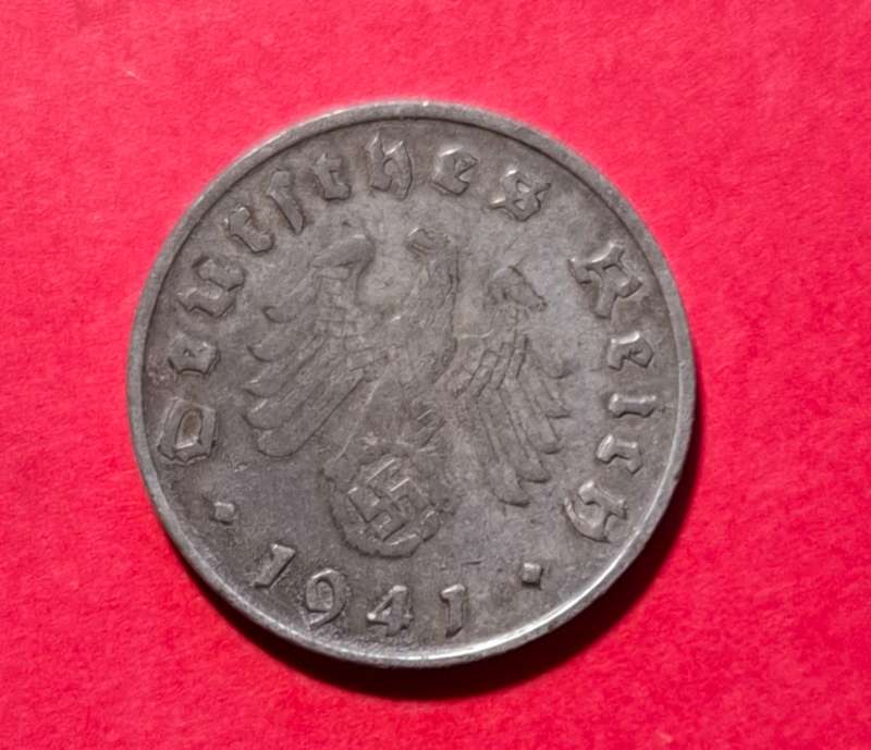 DEUTSCHES REICH 10 Reichspfennig 1941 D (Germany) - condition!!