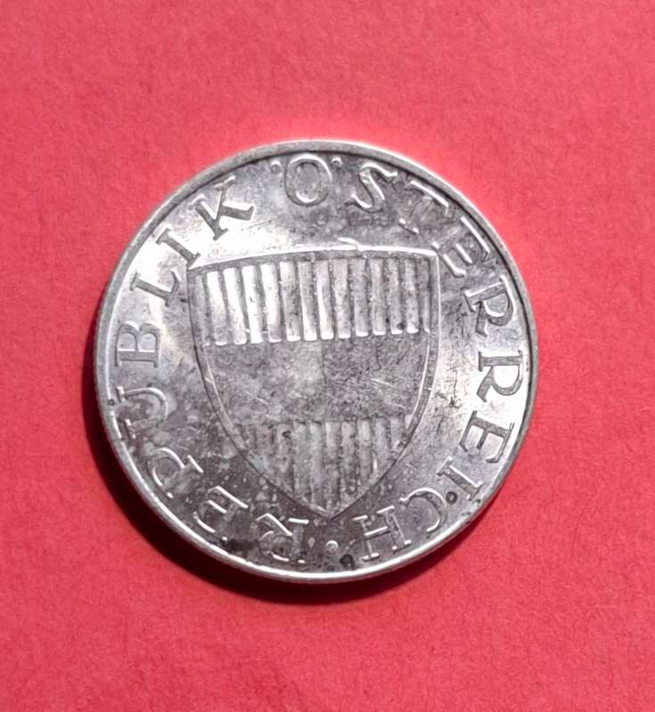 AUSTRIA 10 Schilling 1971 - Silver coin in superb condition