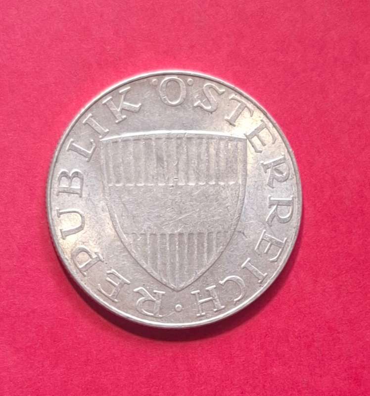 AUSTRIA 10 Schilling 1973 - Silver coin in superb condition