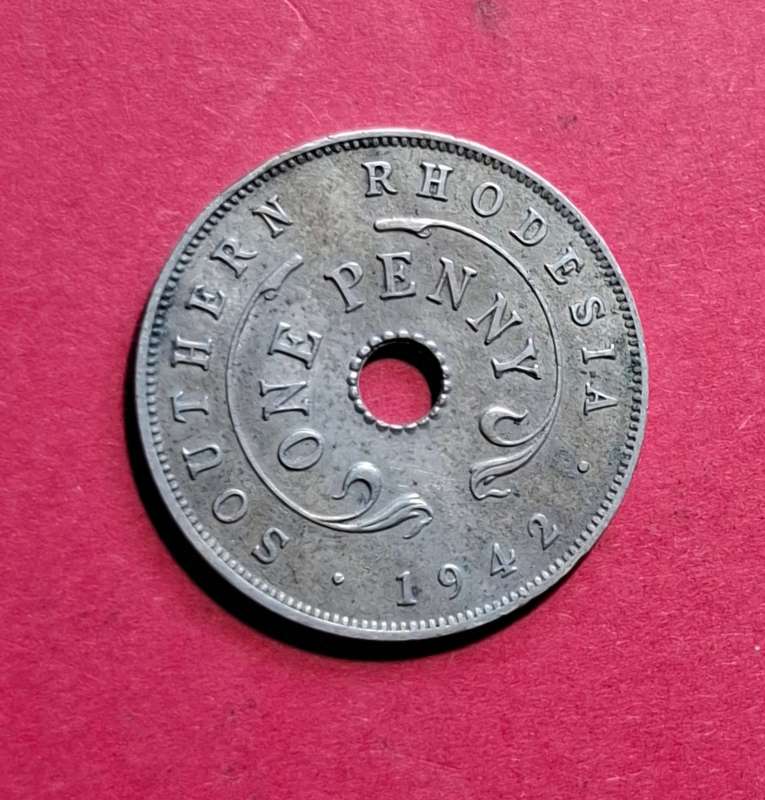 SOUTHERN RHODESIA One Penny 1942 - superb condition