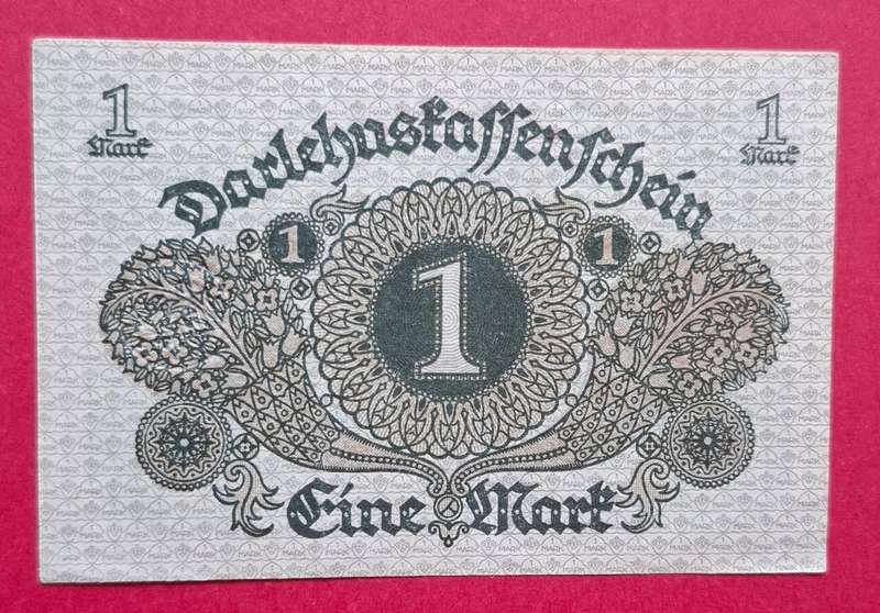 DEUTSCHES REICH 1 Mark 1920, (Darlehnskassenschein), Weimar Republic - UNC