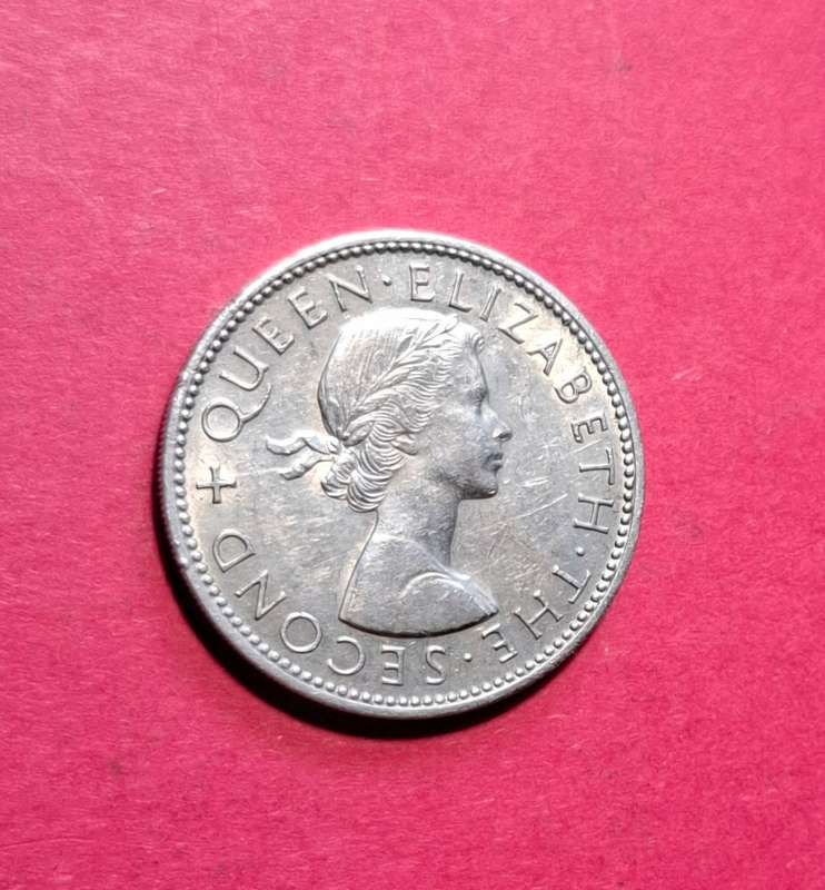 RHODESIA AND NYASALAND Two Shillings 1957 - superb condition