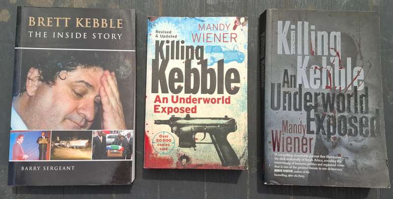 3 books on Brett Kebble / the Killing of Kebble