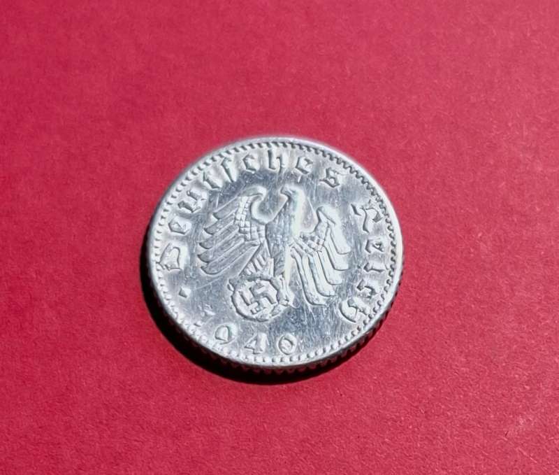 DEUTSCHES REICH 50 Reichspfennig 1940 A (Germany) - condition!! - Get this one graded!