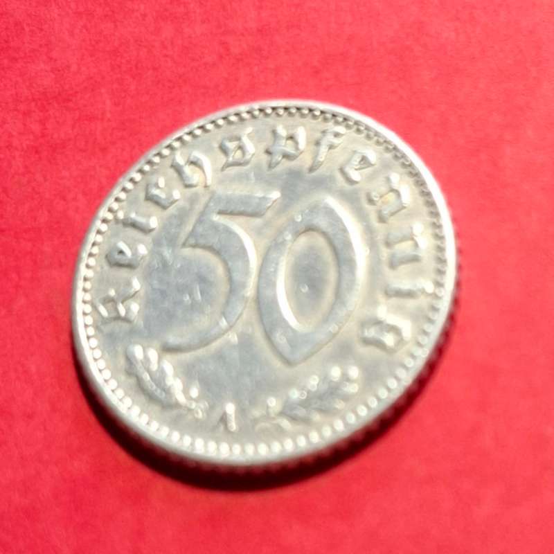 DEUTSCHES REICH 50 Reichspfennig 1940 A (Germany) - condition!! - Get this one graded!