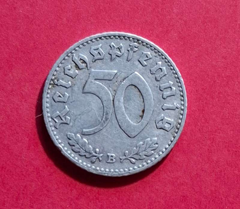 DEUTSCHES REICH 50 Reichspfennig 1940 B (Germany)