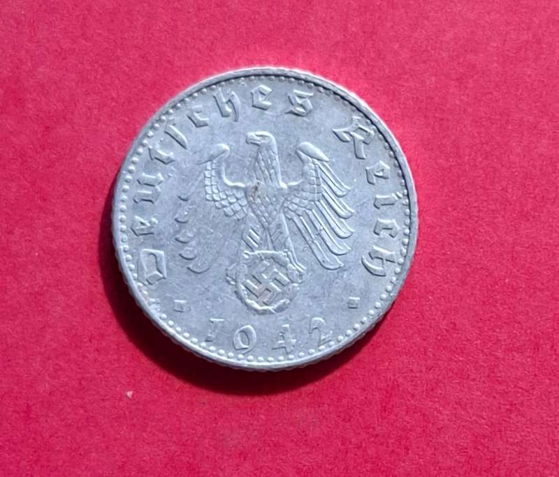 DEUTSCHES REICH 50 Reichspfennig 1942 B (Germany)