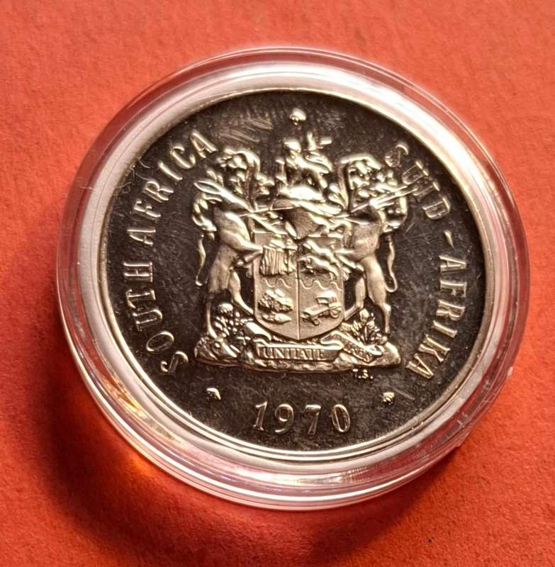 SOUTH AFRICA 50 Cent 1970 - in excellent condition!!