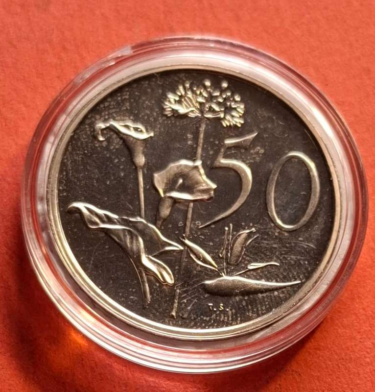 SOUTH AFRICA 50 Cent 1970 - in excellent condition!!