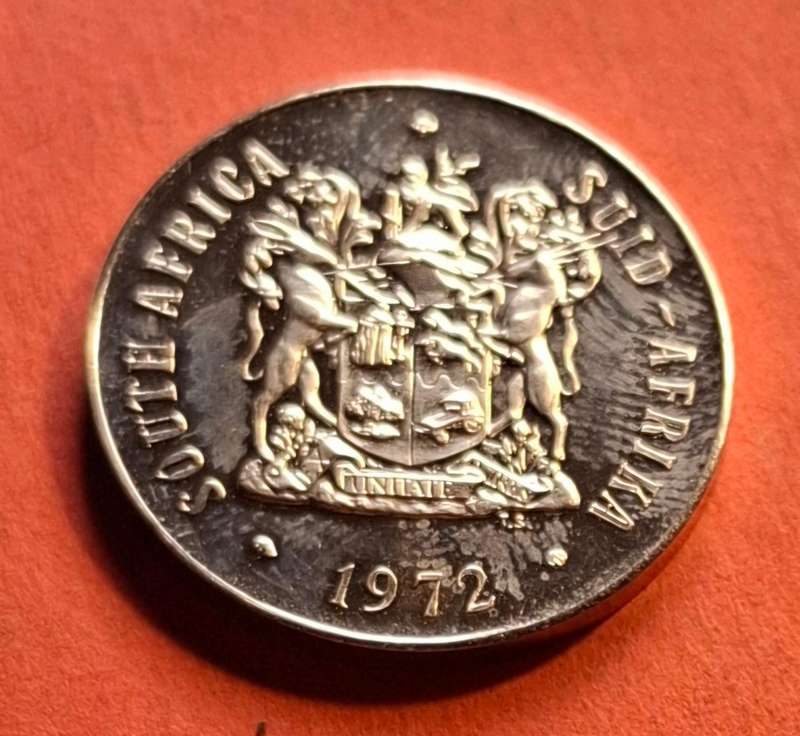 SOUTH AFRICA 50 Cent 1972 - in excellent condition!!
