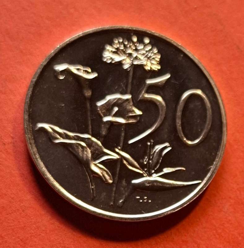 SOUTH AFRICA 50 Cent 1972 - in excellent condition!!