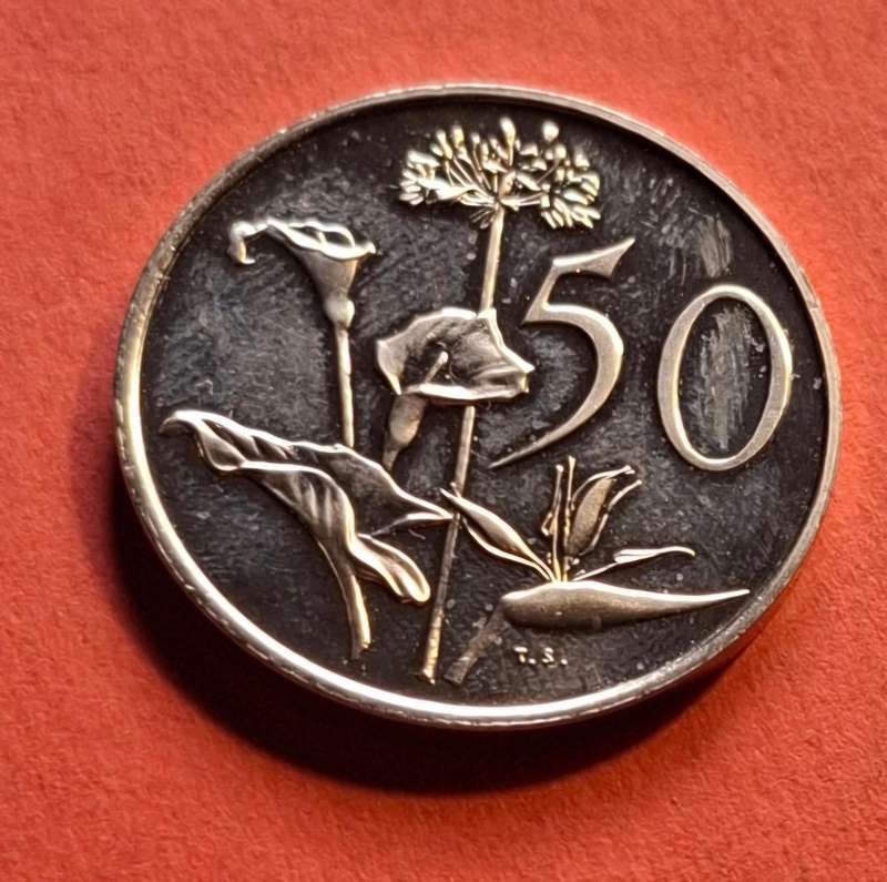 SOUTH AFRICA 50 Cent 1976 - in excellent condition!!