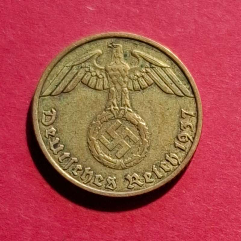 DEUTSCHES REICH 5 Reichspfennig 1937 E (Germany) - collectible condition!