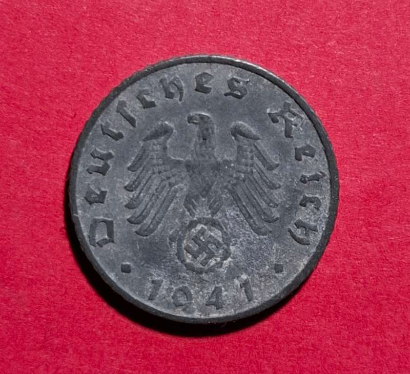 DEUTSCHES REICH 5 Reichspfennig 1941 B (Germany) - condition!!