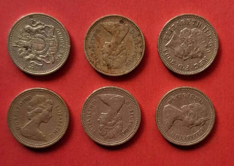 6 British Pounds - legal tender