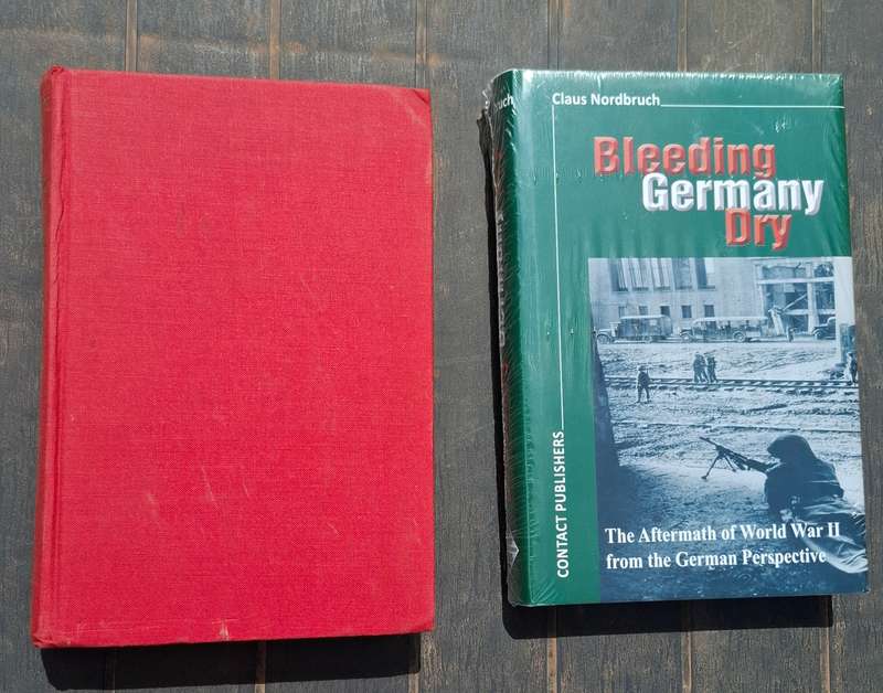 TRIUMPH IN THE WEST 1943-46 & ALLIED ATROCITIES and MASSACRES IN GERMANY 1944-51 - both 1st editions