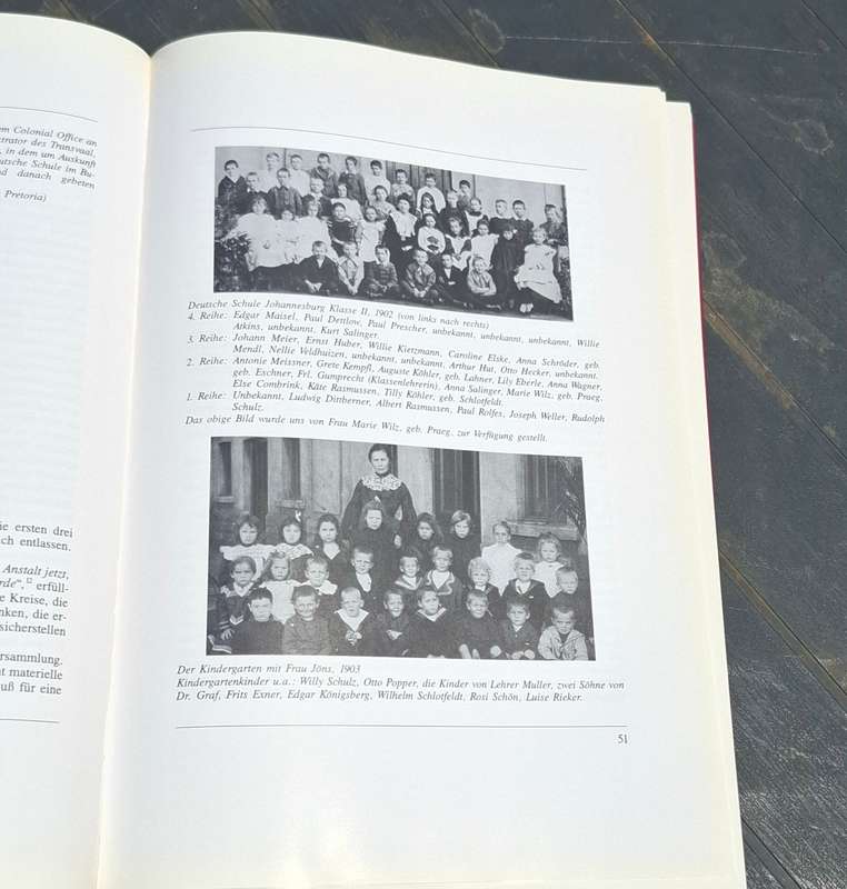FESTSCHRIFT DEUTSCHE SCHULE JOHANNESBURG 1890-1990 - rare Africana collectible (Germans in ZA)