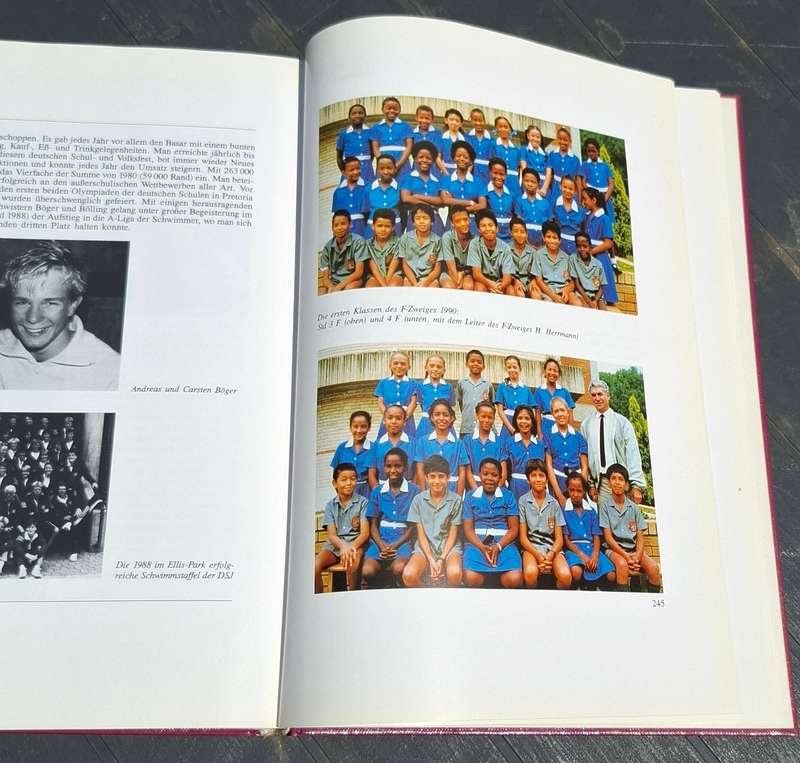 FESTSCHRIFT DEUTSCHE SCHULE JOHANNESBURG 1890-1990 - rare Africana collectible (Germans in ZA)