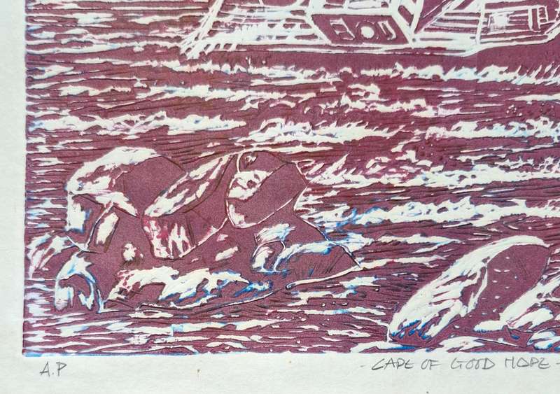 CAPE OF GOOD HOPE original artwork by Jowie Matlala, 1992