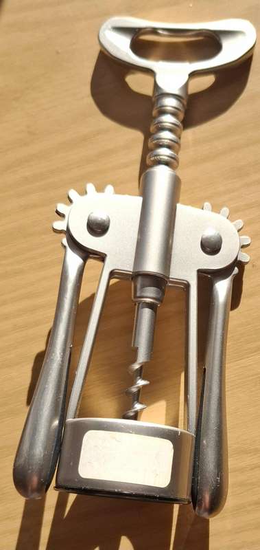 original WOOLWORTH CORKSCREW, matt, never used