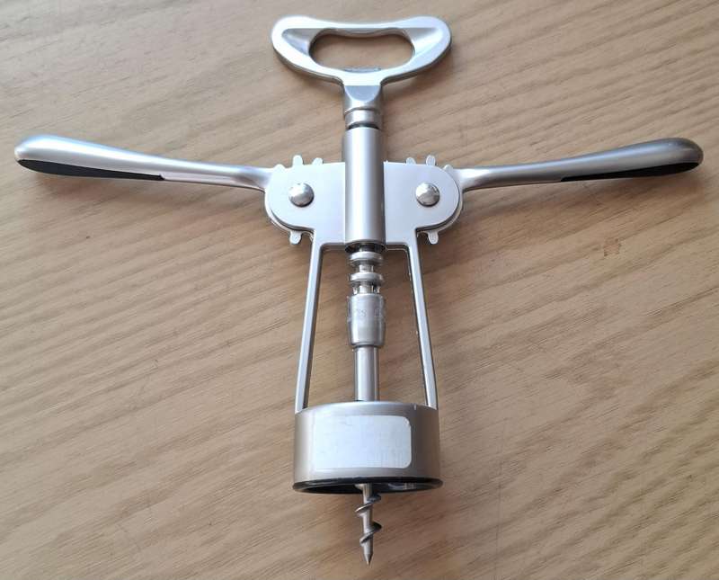 original WOOLWORTH CORKSCREW, matt, never used