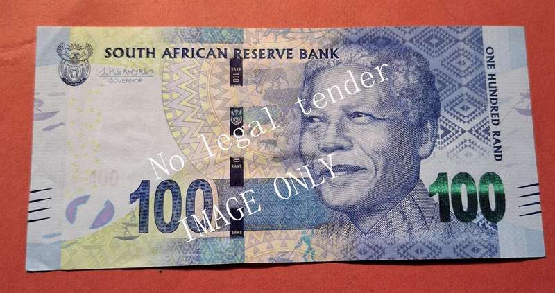 100 Rand 2018, YY prefix, L Kganyago, 1st issue - ***EF +***, rare prefix