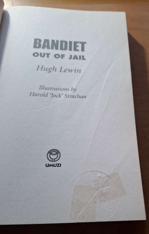 BANDIET OUT OF JAIL by Hugh Lewin