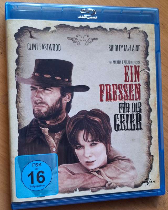 TWO MULES FOR SISTER SARA - spagetti western on original Blu-Ray (Clint Eastwood)