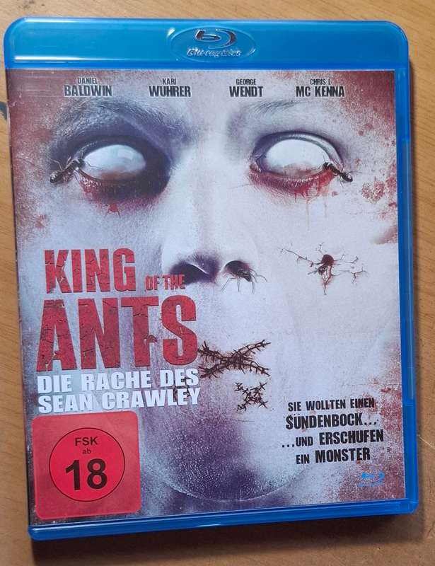 KING OF THE ANTS - thriller on original Blu-Ray (Daniel Baldwin, Kari Wuhrer, Chris McKenna)