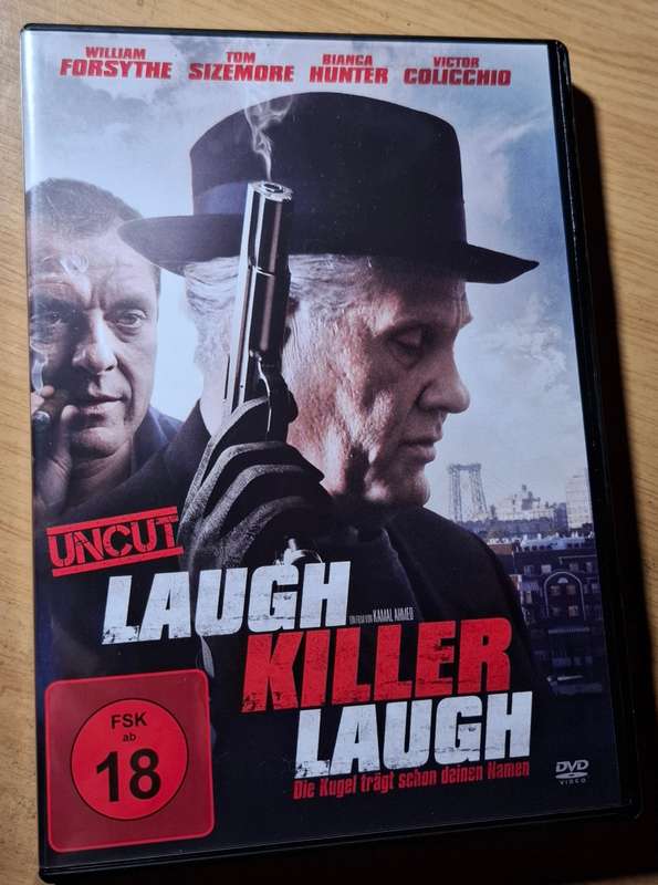 LAUGH KILLER LAUGH - crime thriller on original DVD (William Forsythe, Tom Sizemore)