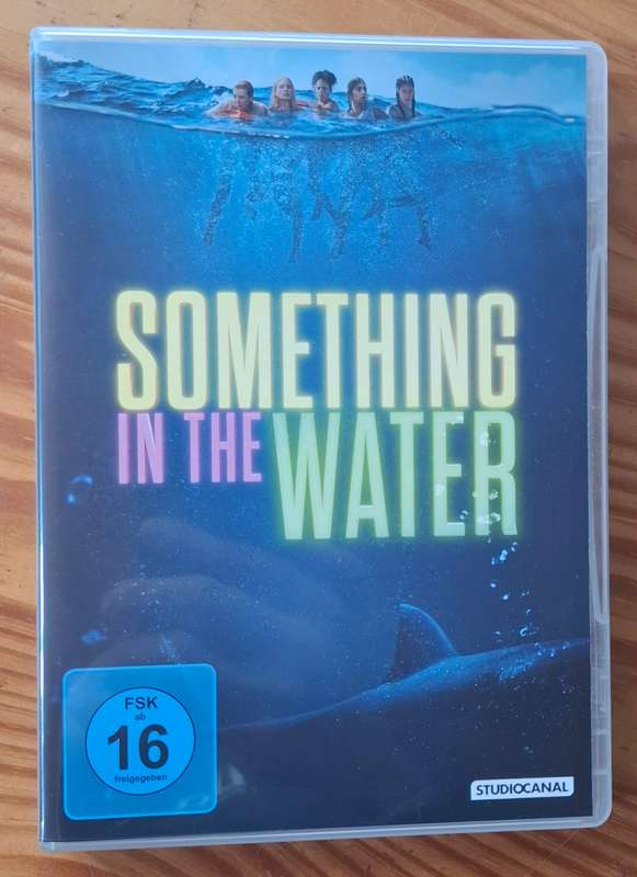 SOMETHING IN THE WATER Shark Drama on original DVD