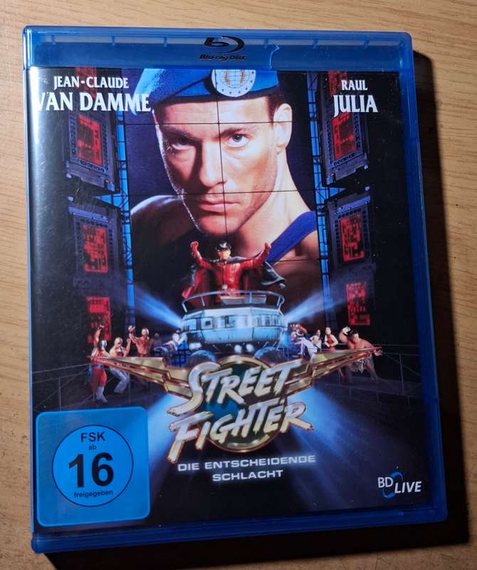 STREET FIGHTER - martial movie on original Blu-Ray (Jean-Claude van Damme)